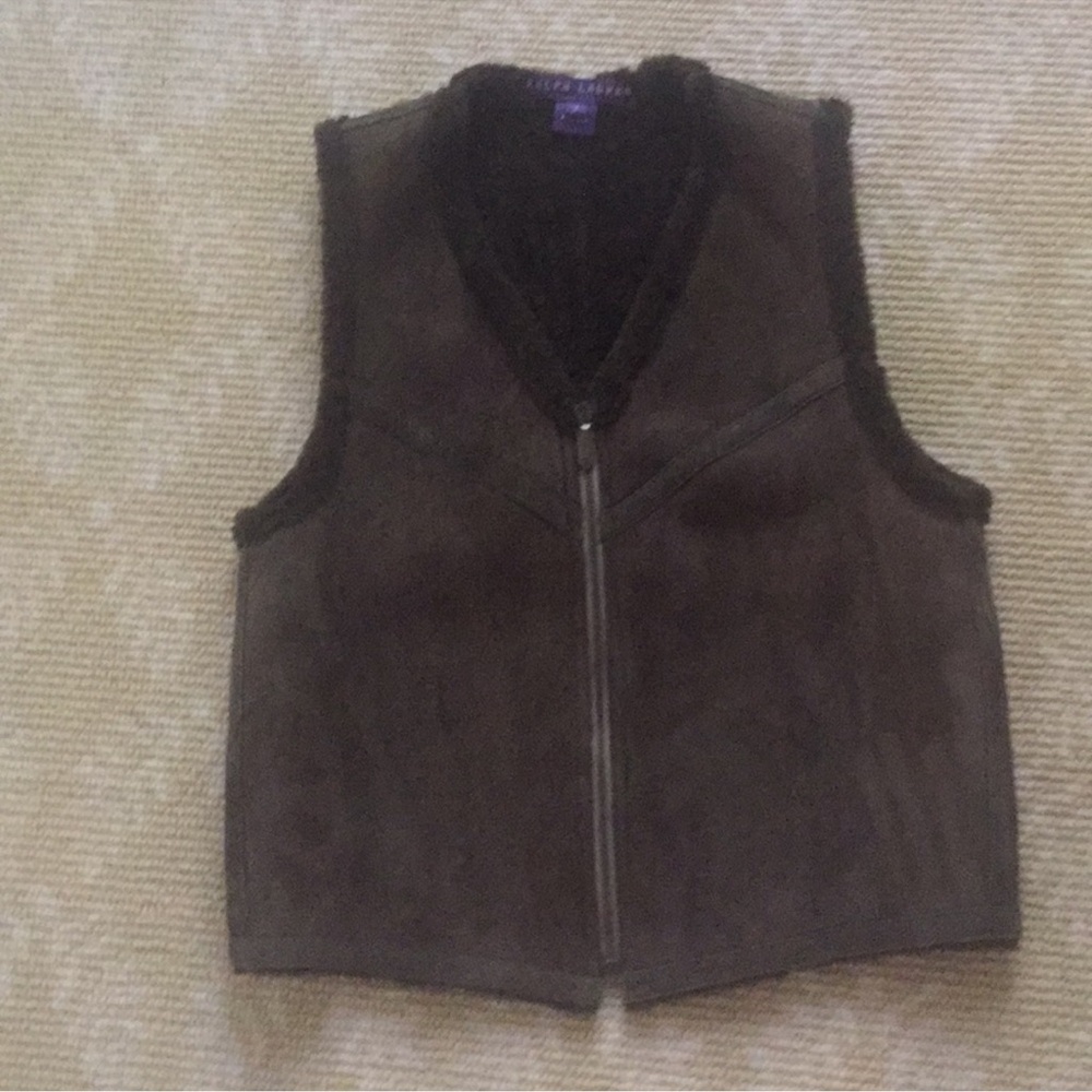 Ralph Lauren Suede Vest ❤️ FA